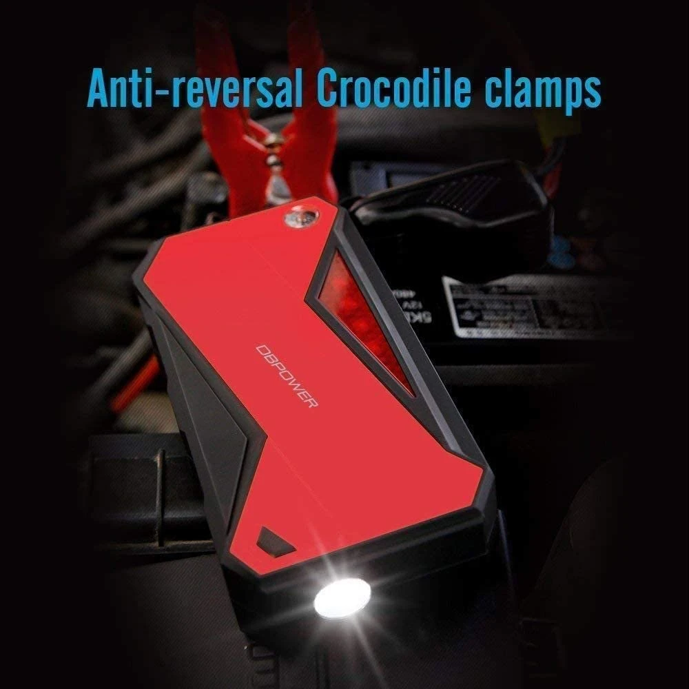800A Portable Vehicle Jump Starter & Power Bank