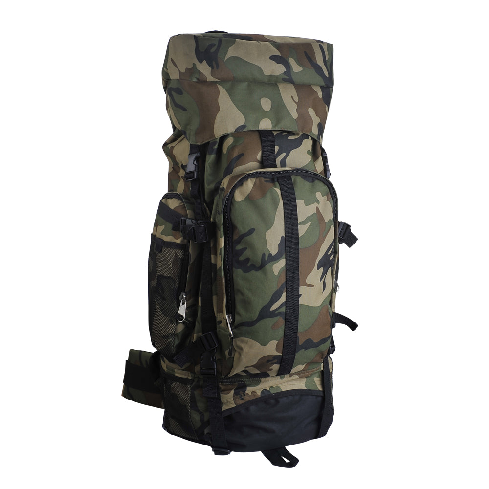 30-Inch Camouflage Water-Resistant Hiking Backpack