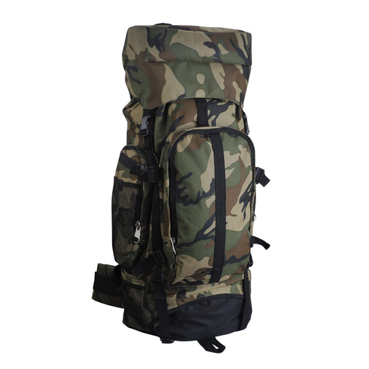 30-Inch Camouflage Water-Resistant Hiking Backpack