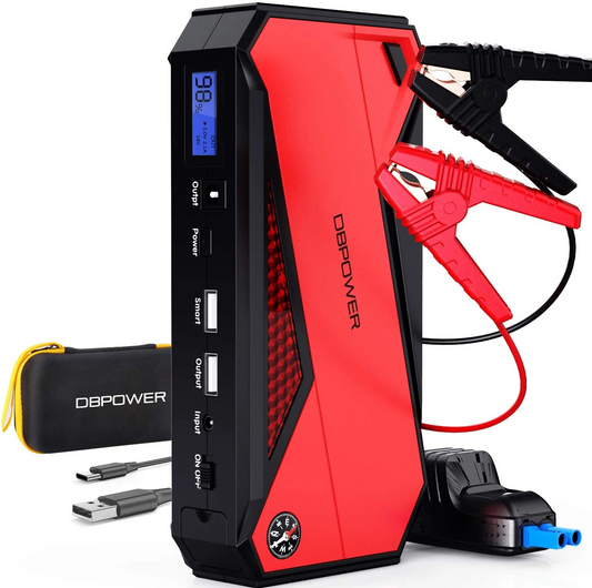 800A Portable Vehicle Jump Starter & Power Bank